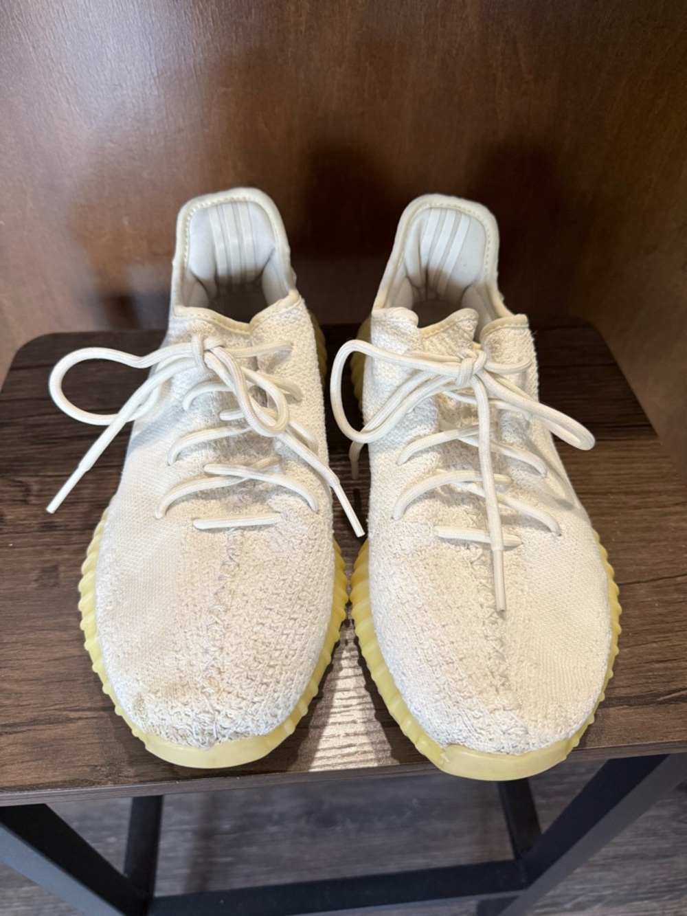 adidas Yeezy Boost 350 V2 Cream Sneakers Size Women's 10